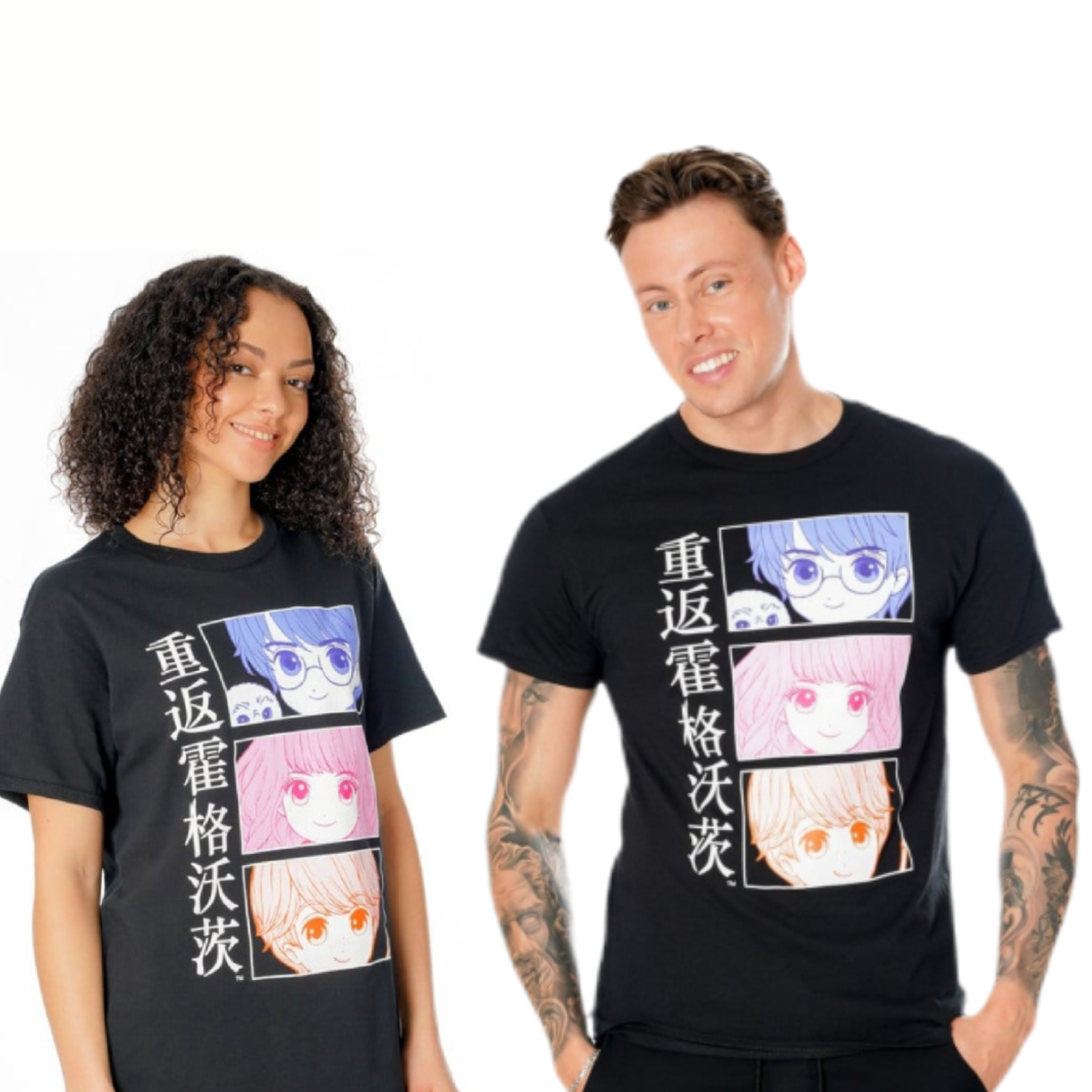 T-shirt stile anime