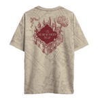 T-shirt mappa del malandrino oversize