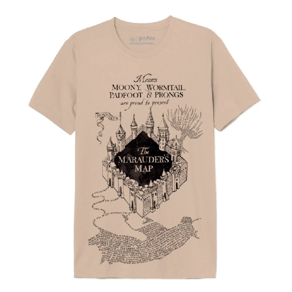 T-shirt mappa del malandrino
