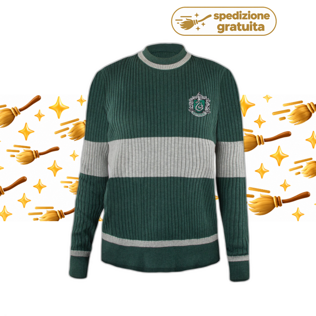 Maglioncino quidditch serpeverde