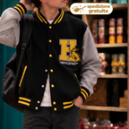 Felpa college tassorosso